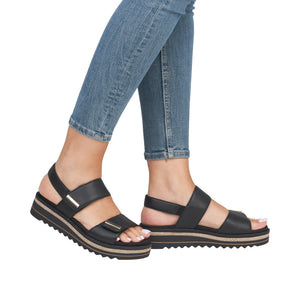 Remonte Sandal Black