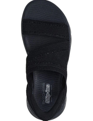 Skechers Go Walk Flex Sandal Blk