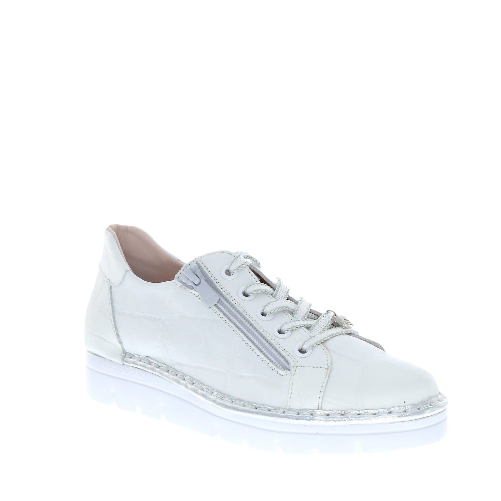 Jose Saenz Sneaker Wht Croc