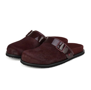 Rollie Mills Mule Dk Cherry