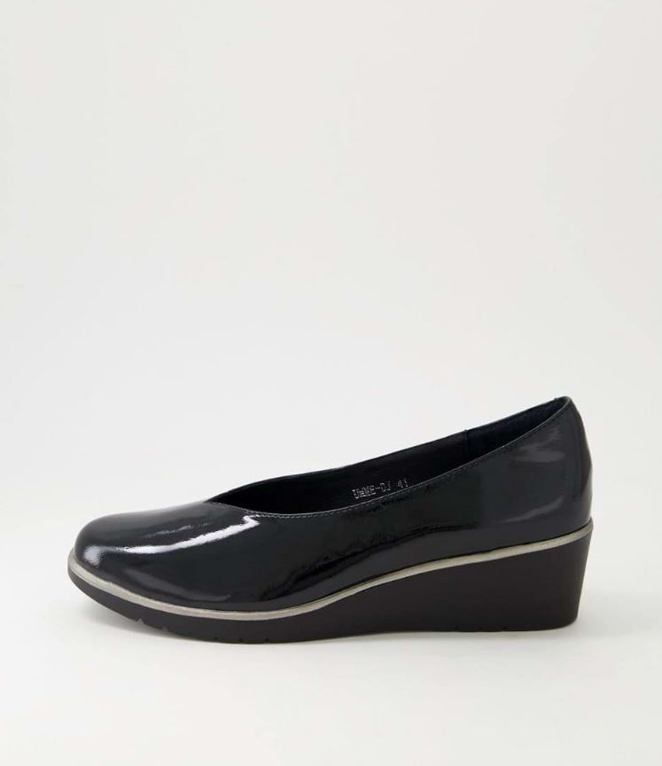 D&J Umme Black Patent
